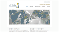 Desktop Screenshot of formacionencirugia.com